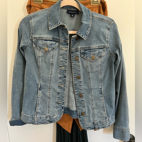 Charter Club Jackets & Blazers - Charter Club Fitted Denim jacket